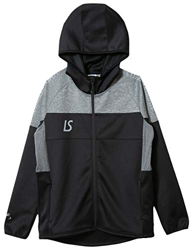 LUZeSOMBRA SINGLE FACE JERSEY HOODIE フルジップジャケット F1911114 XLサイズ ブラック