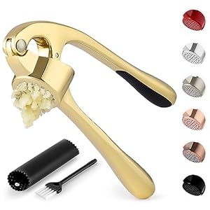 Zulay Kitchen Premium Garlic Press ...