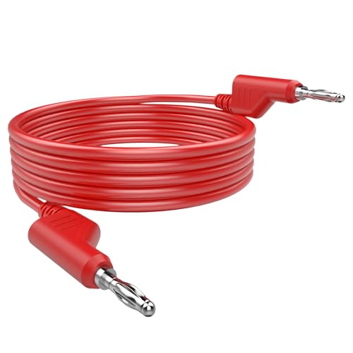 Image of 5PCS 4mm Banana Plug Test Leads with 10PCS Fully Insulated Alligator Clips | 5-color flexible multimeter cables. Fully insulated copper crocodile clips for automotive & lab circuit testing. 19A Max