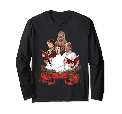 Star Wars Christmas Jedi Carols Long Sleeve T-Shirt