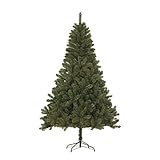 Black Box Trees 379066-02 - Árbol de Navidad Artificial (Altura de 185 cm, diámetro de 115 cm, 525 Ramas, PVC Duro)