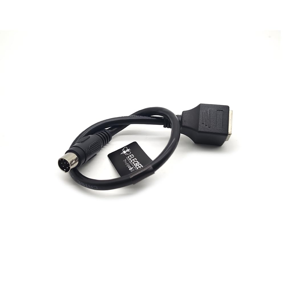 Elecbee RJ45 Naar 8-Pin Mini DIN Kabel – 50 Ohm – DC-14 GHz – Voor Telecom, Radar & RFID – OEM Kwaliteit