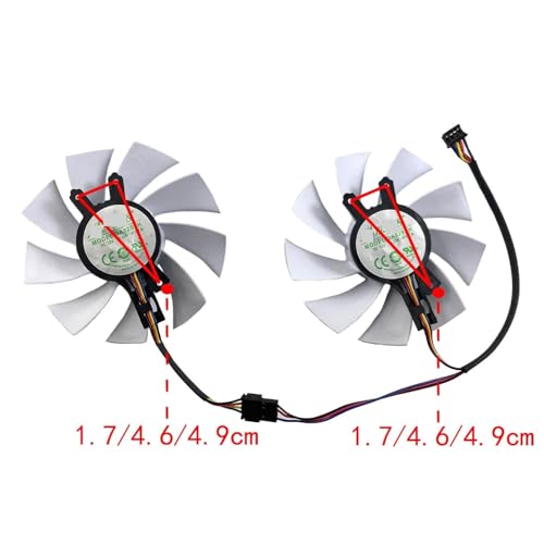 Ventilador GA92S2H para reparar refrigeración de Galax RTX 2060 EX 4