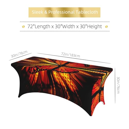 Housse de table extensible 1,8m masquant les défauts de mobilier - 7