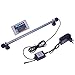 UEETEK Luz del Acuario LED Tanque de Peces Color de la luz Que Cambia Sumergible Luces LED de Cristal bajo el Agua Luces con Control Remoto 38cm (Enchufe de la UE)