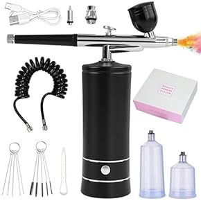 プラモデル用塗料 コンプレッサー一体型エアブラシ セット オマケ付き エアブラシ コンプレッサー セット スプレーガン 塗装