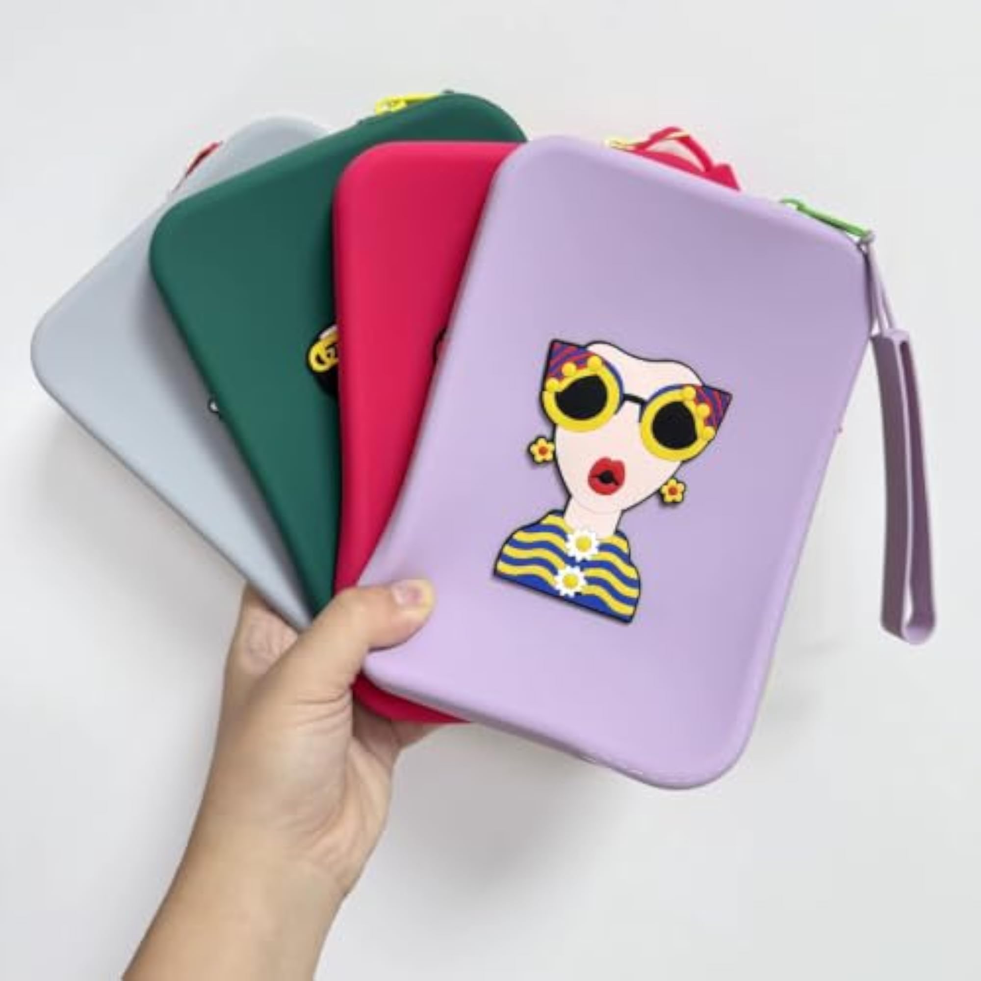 Large Capacity Waterproof Silicone Cosmetic Bag for Travel
