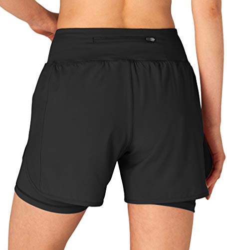 Gopune Women's 2 in 1 Running Shorts Workout Athletic Gym Yoga Shorts Liner4