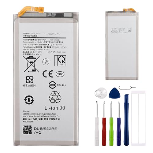 E-YIIVIIL Replacement Battery EB-BF947ABY Compatible with Samsung SM-F946B Galaxy Z Fold 5 GH82-31846A, 2380mAh/3.88V, with Repair Tool Kit