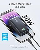Anker Power Bank, 533 Power Bank (PowerCore 30W), Power IQ 3.0 Portable Charger with PD 30W Max Output, 10,000mAh Battery Pack for iPhone 16/15/14/13 Series, Dell, Microsoft Surface, iPad Pro,and More - Image 3