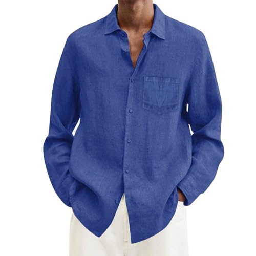 Chemise blanche manches longues pour homme idéale pour un look décontracté et élégant