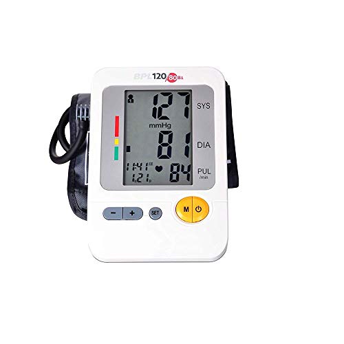 Image of BPL Medical Technologies Automatic Blood Pressure Monitor BPL120 /80 B1 - (White) (BPL 120 /80 B1)