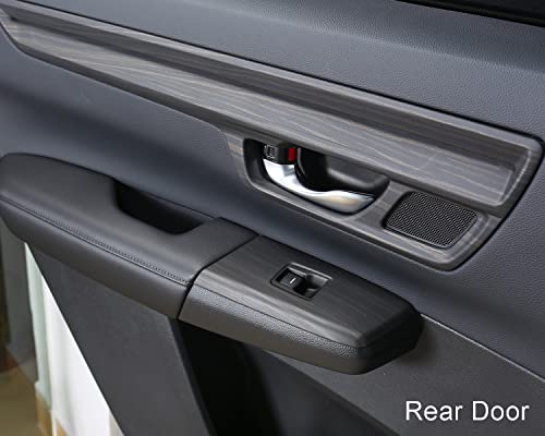 for Honda CRV 2023 2024 2025 LX, EX, Sport Hybrid Interior Door Panels Protetive Cover, Wood Grain Door Handle Trims for Honda CR-V, Luxury Upgrate Trims, NOT for EX-L Sport Touring Hybrid- Wood by AntBooBoo - Used condition - Image 3