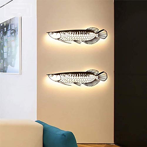 Aplique LED de arowana para pared de dormitorio y hotel 3
