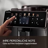 Saeco GranAroma Kaffeevollautomat – 14 Kaffeespezialitäten, Intuitives Farbdisplay, 4 Benutzerprofile, Keramikmahlwerk, ‎1500 Watt (SM6580/10) – Ansicht 5