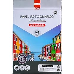 Papel Fotográfico BRW Glossy Brilhante 120 g/m² PP2012