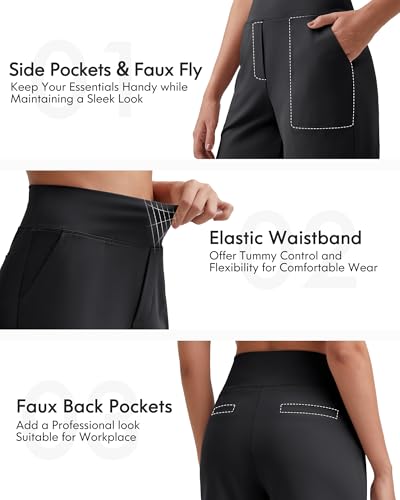 G4Free Women's 5'' Athletic Shorts High Waisted Running Yoga Shorts Summer Casual Shorts with Pockets2