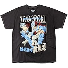 Todoroki Action Poses - Pigment Dye Black