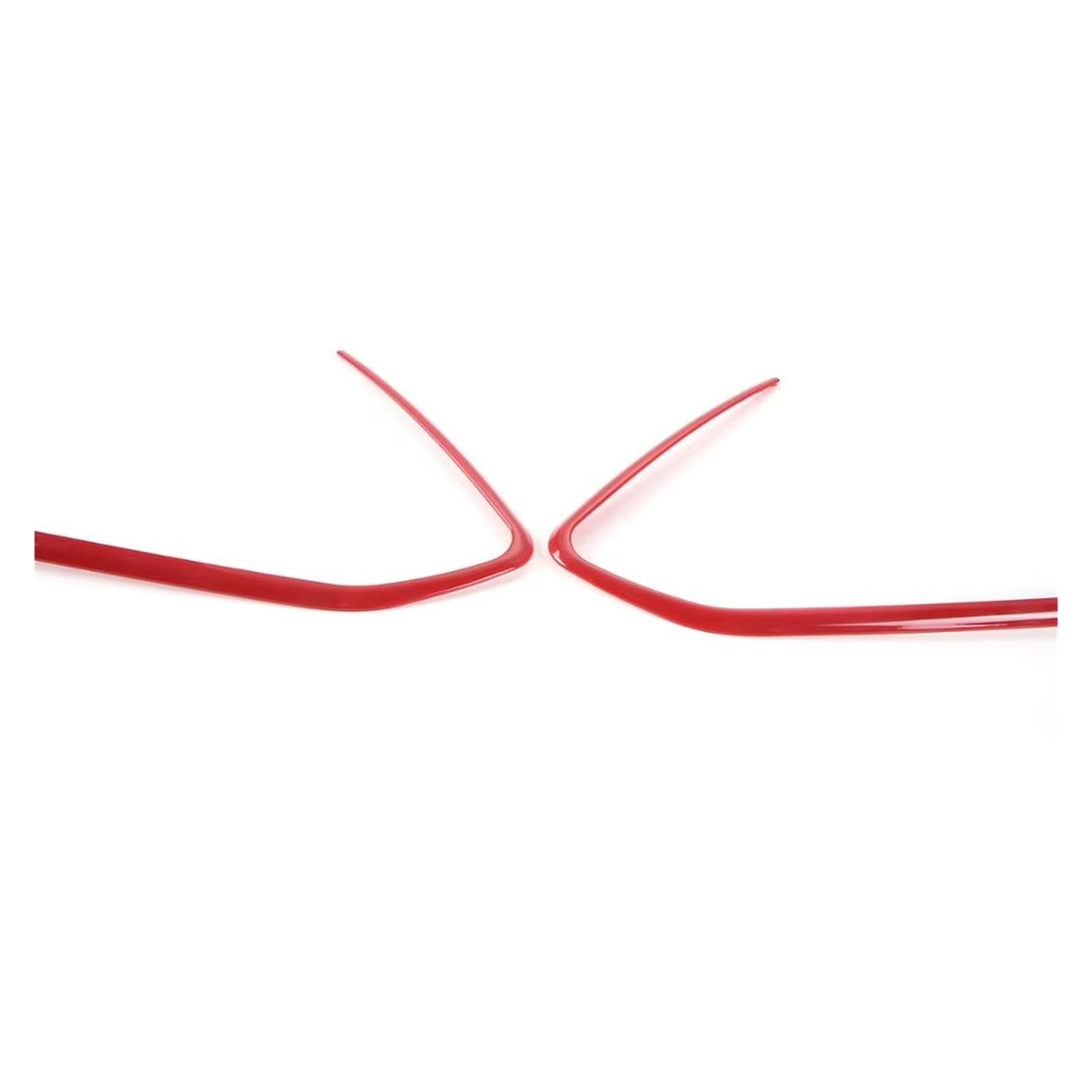 for Chevrolet for Camaro 2017 Up Car Interior Door Side Speaker Decoration Trim Stickers Car Interior Mouldings(Red)