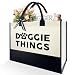 Dog Lover Mom Tote Bag Gifts Christmas Mothers Day Birthday Gifts for Women Dog Mom Lover Owner, Doggie Things