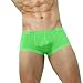 Men'S Thongs Stretch Elastic Waistband Exotic Sexy Lingerie Funny Slouchy Male Athletic Fashion Comfortable Stylish G-String Green