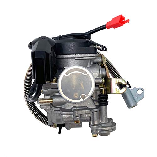 Premium Myk Carburetor 50Cc 80Cc 4 Stroke Gy6 Engine 139Qmb 139Qma 50Qt W Electric Choke And Fuel Filter #TOP2