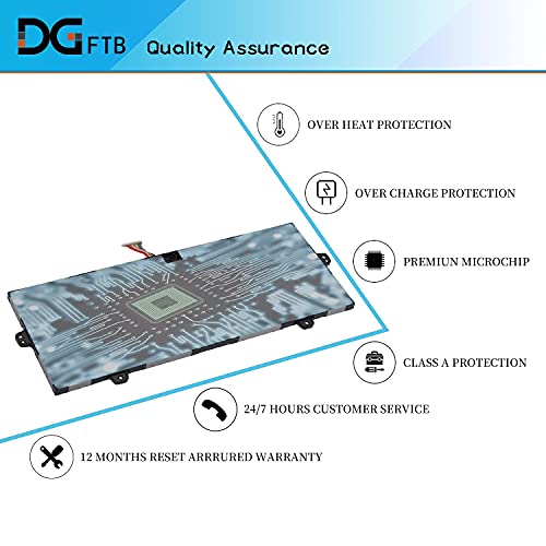 Dgtech Aa-Pbtn4Lr Laptop Battery Replacement For Samsung 9 Pro 15″ Np940X3M Np940X5M Np940X5N Np940X3M-K01Us Np940X3M-K02Us Np940X5M-X01Us Np940X5N-X01Us Series Ba43-00386A 15.4V 3530Mah 54Wh #TOP2