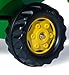 rolly toys John Deere Tipper Trailer with Rear Tipping for Pedal Tractor, Youth Ages 3+