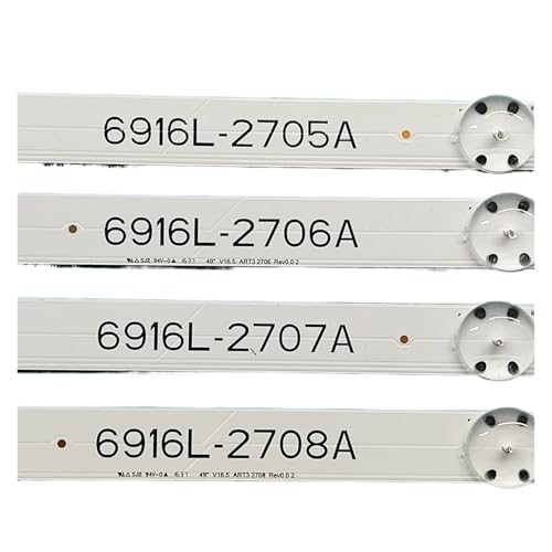49LJ58300W 49UH603V 49UH620V LC490DGE 6916L-2705A 6916L-2706A 6916L-2707A 6916L-2708A�pLED�o�b�N���C�g�X�g���b�v(10 set)