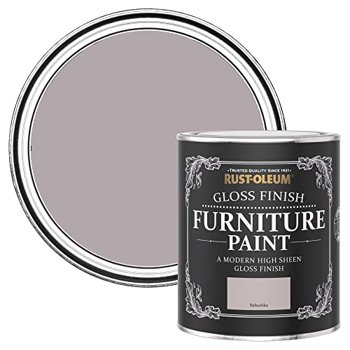 Rust-Oleum Purple Furniture & Skirting Board Paint in Gloss Finish - Babushka 750ml
