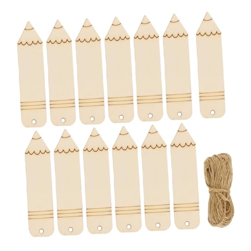 Marque-pages bois vides de qualité supérieure pour pyrogravure et découpe - 4