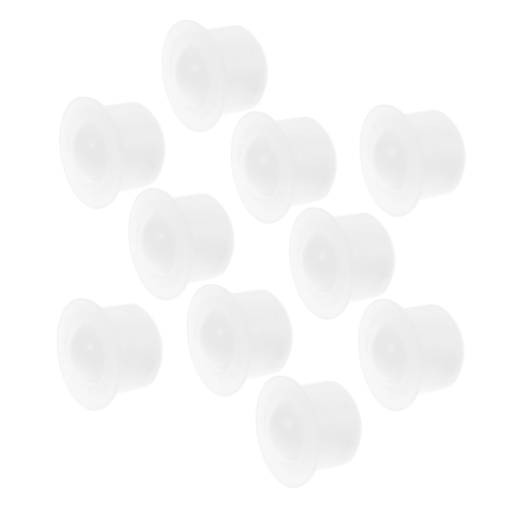 SOLUSTRE 10 Pcs Rolling Ball Transfers Universal Transfer Bearings Mounted Roller Bearings for Conveyer Transmission Furniture Wheelchair