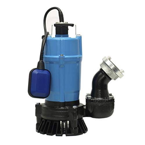 Tsurumi Schmutzwasserpumpe HSA2.75S 207 l/min, Förderhöhe 10m mit Schwimmerschalter