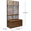 Christopher Knight Home Priscilla Outdoor Wooden Hall Tree, Teak Finish