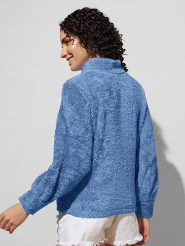 Image of THE DRY STATE Women's Fur Pull Over With High Neck