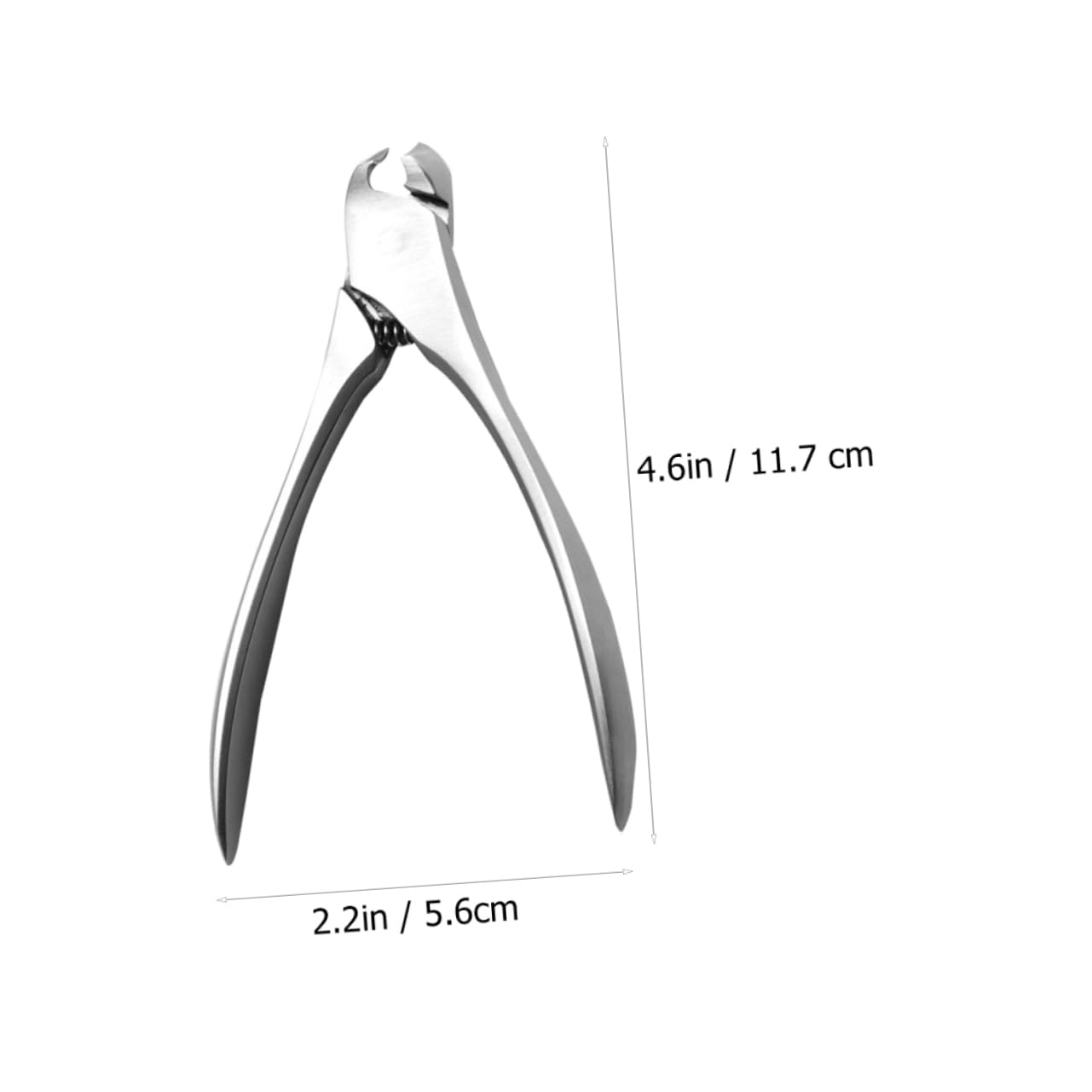 Healeved 3pezzi Tagliaunghie Professionale Inossidabile Strumento Per Pedicure Con Design Curvo Per Unghie Spesse e Incarnite Manicure Facile Da Usare Per Casa e Viaggio Per Amici e