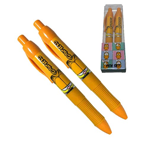 Preisvergleich Produktbild Offizielle Garfield Set Katze Schreibstift 2er-Pack - Schule Schreibwaren Boxed
