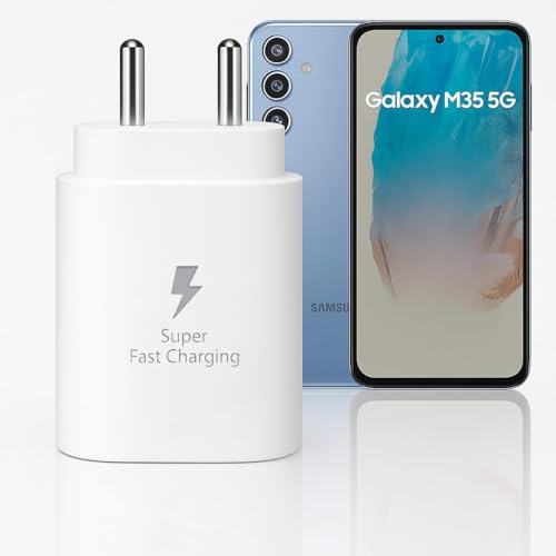 Image of 25W USB-C Fast Charger Adapter|Compatible with Samsung Galaxy S25 /S24 /S23 /S22 /S21 /S20 /Ultra /FE /A55 /A35 /A14 /M56 /Z Flip /Fold Series|Supports All Type-C Phones,Tablets,Chromebooks & More