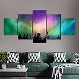♜ CANVAS WALL ART MATERIAL : nuestro producto está hecho de lona de alta calidad, duradera, resistente al desgaste, sin decoloración, sin olor y respetuosa con el medio ambiente, tinta de alta definición y lona para un cuidado fácil. Colores perfectos y nitidez de la imagen, resistente a los rayos UV. No incluyen sustancias nocivas y son apropiadas para la habitación de los niños o un dormitorio.