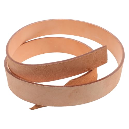 Wide Fake Leather Belt Diy Craft Fake Leather Thick 4.5mm Handmade Men's Belt Full Length Strap