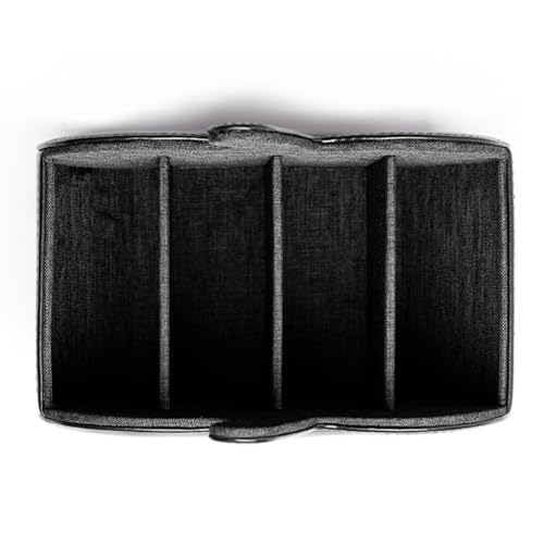 Support de télécommande en cuir avec 4 compartiments pour trier vos boîtiers - 5