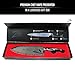 Zelite Infinity 6 Inch Utility Knife with Sheath — Razor Sharp Kitchen Chopping Knife; Japanese AUS-10 Super Steel 45-Layer Damascus Knife; Chef Knife w Triple-Riveted Humpback Handle
