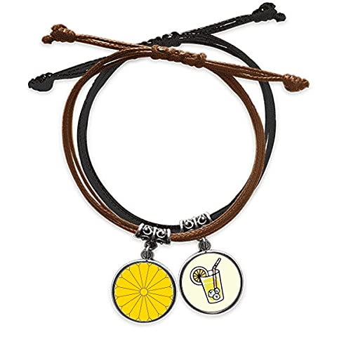 Bracelet cordon Japon emblème national : cadeau idéal en cuir tressé main