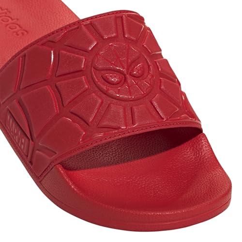 Image of adidas Mens Adilette Shower Arsenal Slides Casual Sandals Casual - Red