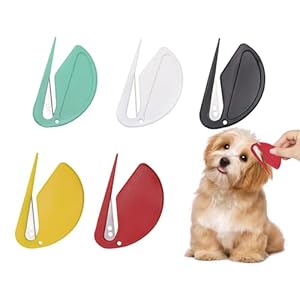 Dematting Comb for Pets - Effectively Remove Knots, Tangles, and Hair with Our Matt-Splitting Knot Opener Tool, 5 Pcs Dematting Comb for Pets Effectively Remove Knots Tangles and Hair with Our Matt Splitting Knot Opener Tool 5 Pcs