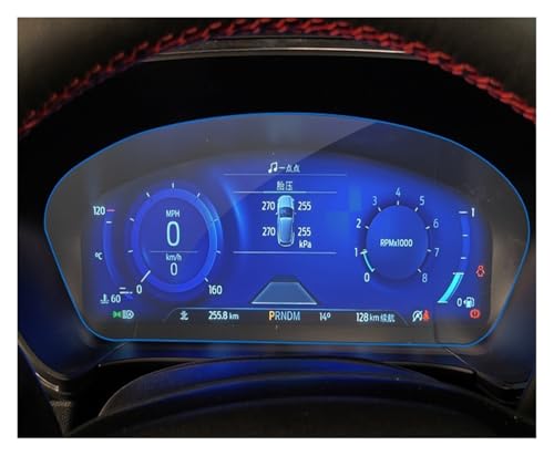 Écran navigation voiture Ford Kuga propre et protégé en voyage