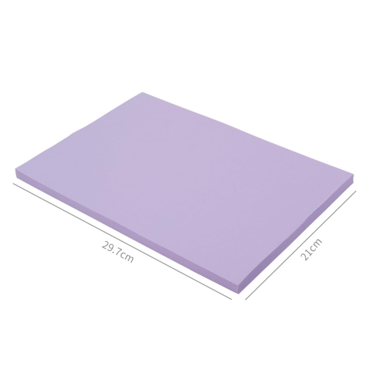 Uonlytech 2packungen Farbpapier Bedruckbares Papier in Packung Schreibwaren Für Schule Und Büro Faltbares Papier Zum Diy