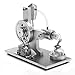 PUOSUO Hot Air Stirling Motor Power Generator Alpha Engine Model Educational Physics Experiment Kitï¼ˆNot Include Alcohol lampï¼‰