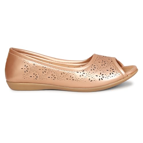 Image of Footshez Women's Black Ballet Flat | Women's Fashion Sandals Bellies-P