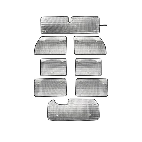 Parasol de Coche para Jeep Wrangler JK Aislamiento Térmico Ventanilla Trasera Delantera Cubierta Sol